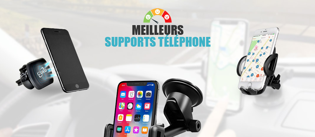 Support Téléphone Voiture, Aimant Porte Téléphone Voiture - Clip à Crochet  Amélioré Support à Grille d'Aération