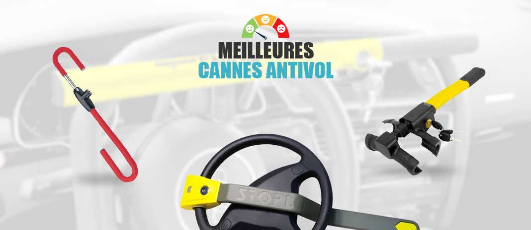Canne Antivol Sur Volant Stoplock - Accessoire compatible 24 Peugeot